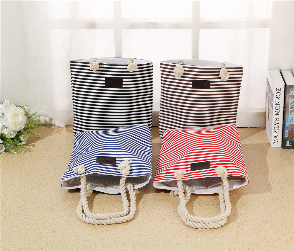Women Bags Casual Canvas Shopping Tote Bag Zipper Ecofriendly Shoulder Versatile Sack Summer Holiday Beach Handbag