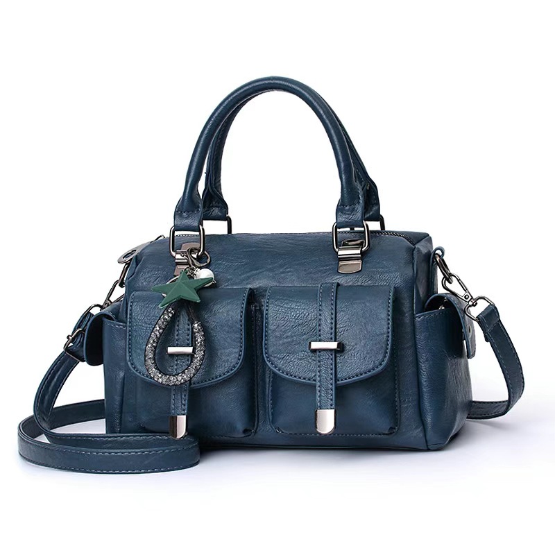 Fashionable and Elegant Soft Leather PU Women's Multi functional Shoulder Bag