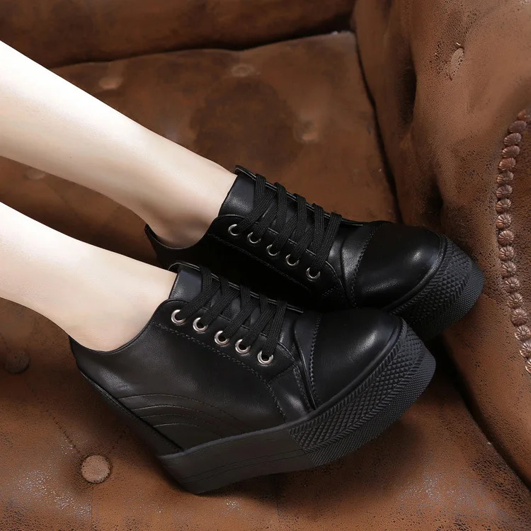 sports shoes womens casual shoes autumn and winter wedge platform hidden high heels comfortable womens sports shoes womens shoes YYJ150 241106