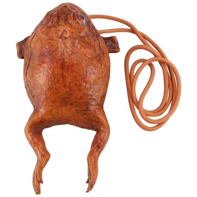 2022 New Sugar Cane Toad Full Body Coin Purse Woman Crossbody Bag Latex Frog Card Holder Wallet Girls and Boys Animal Pouch Z240924
