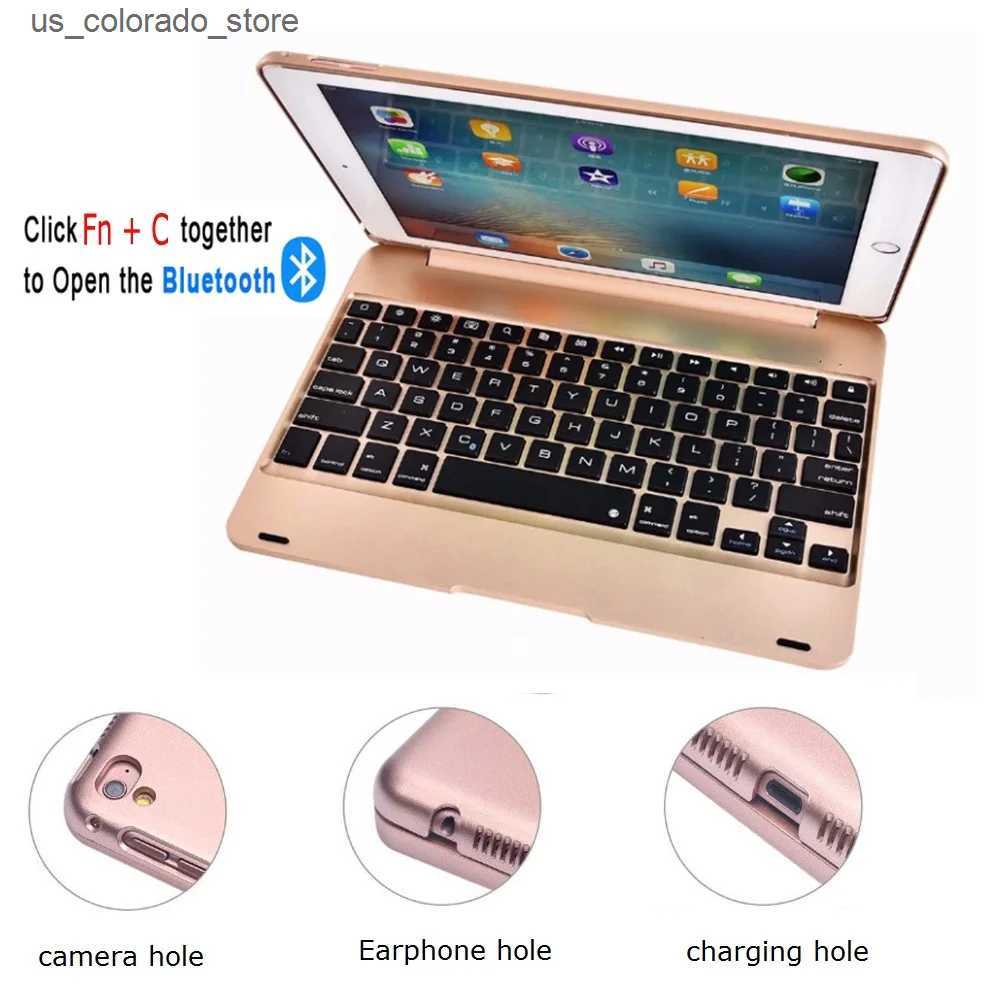 Tablet PC Cases Bags ABS Keyboard Coque for iPad Pro 9.7 2016 Case With Keyboard Wireless A1673 A1674 Case for iPad Pro 9.7 Keyboard Cover L240910
