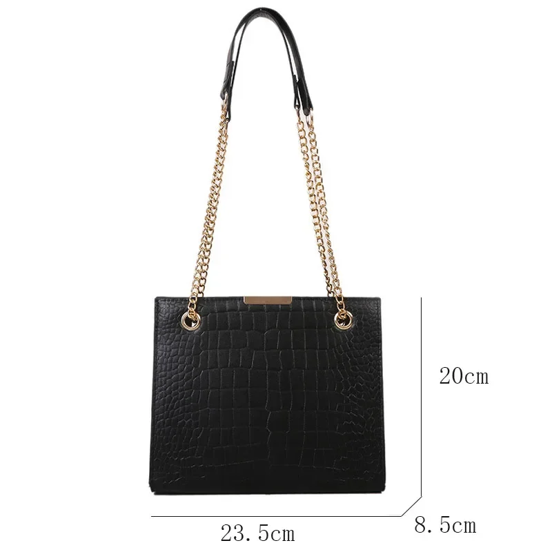 2024 Fashion Luxury Female Crossbody Bags for Women Designer Shoulder Bag Chain Solid Color Messenger Bag Handbags