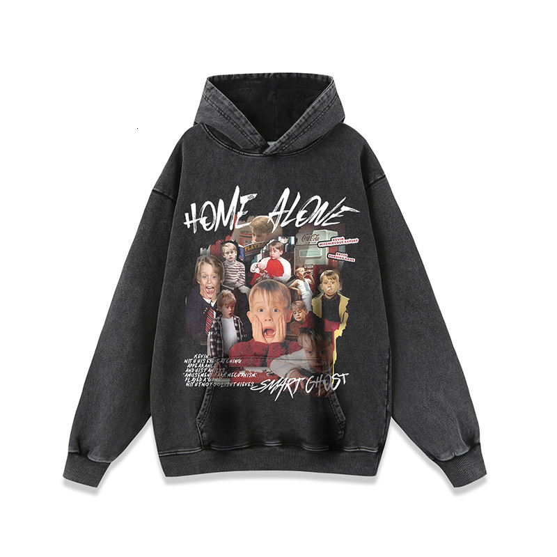 New movie posters, portraits, worn-out washed hoodies, men's and women's casual jackets, designer trendy T-shirts