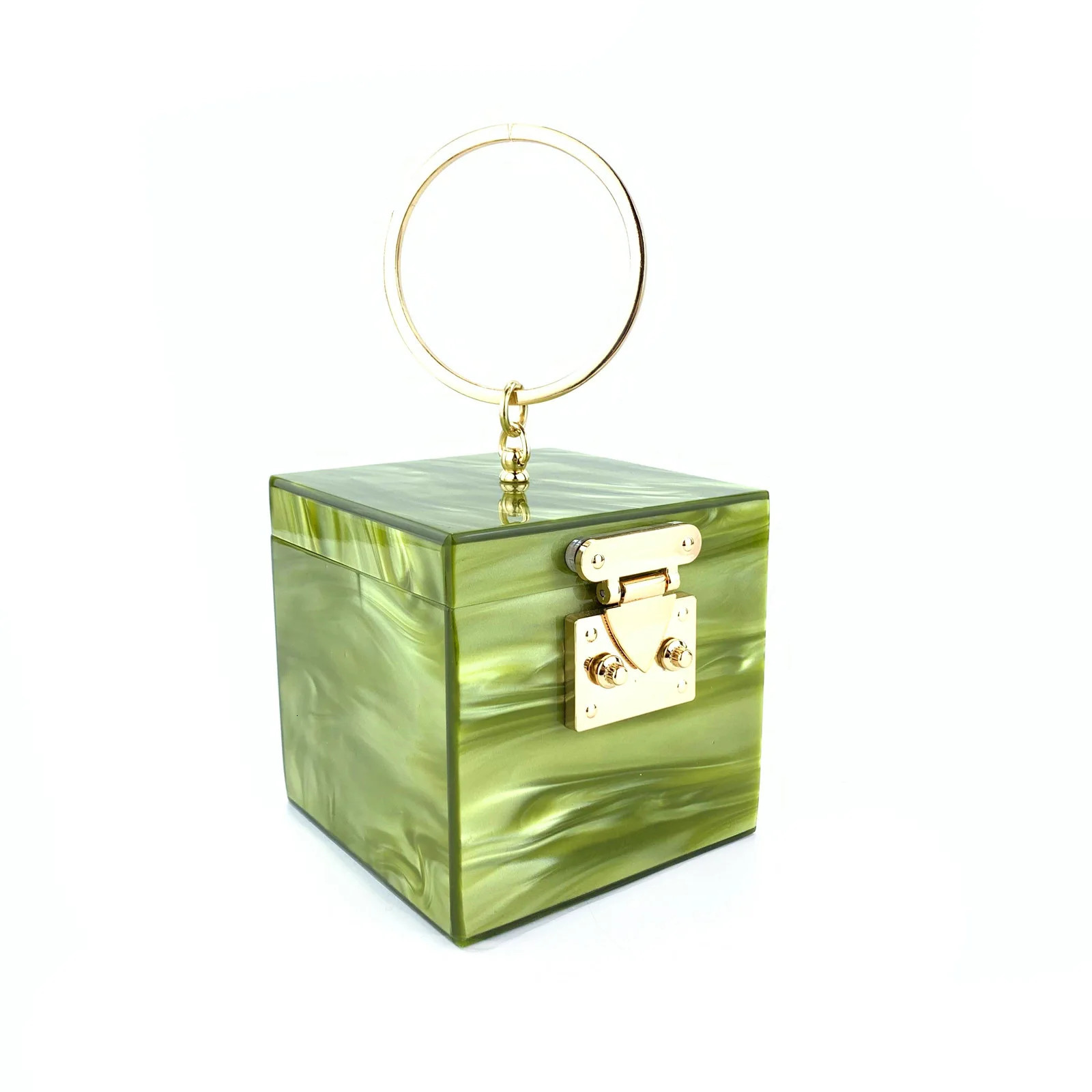 XIYUAN Acrylic Box Night Clutch Bag Womens er Acrylic Handbag Wedding Party Acrylic Handbag 241106