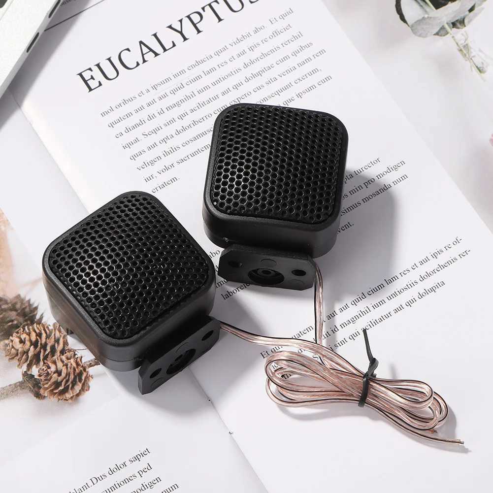 Car Audio 1-5Pairs 500W Universal Car Tweeters Speakers Mini Treble Loudspeaker Car Audio Speakers 12V DC Auto Horn for Car Audio System H250118