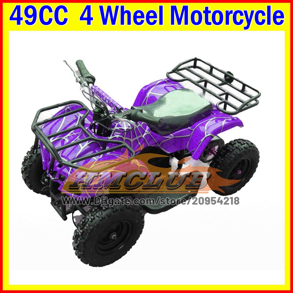 50CC Kid Adult ATV UTV MOTO Snowmobile Gasoline Motorcycle Kid Adult Go Kart Frames Quad ATVS Amusement Rides 4 Wheel Beach Buggy Motorbike Birthday G