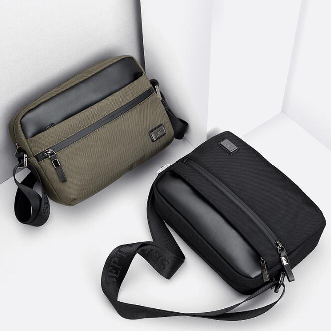 Men shoulder Bag fashion brand street trend boy daily style personalized bag backpack small diagonal span Male Messenger Bag