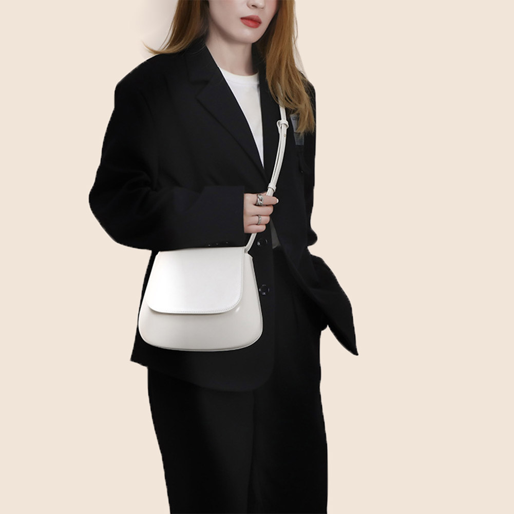 Women Trendy Bag with Adjustable Shoulder Strap PU Crossbody Bag Fanny Pack Work Satchel Bag Roomy Hobo Bag for Daily Office Use