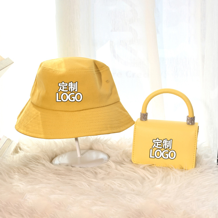 New Fashion Designer Women Chain Shoulder PU Bag Purses Ny Hat and Purses Set Ladies Handbags