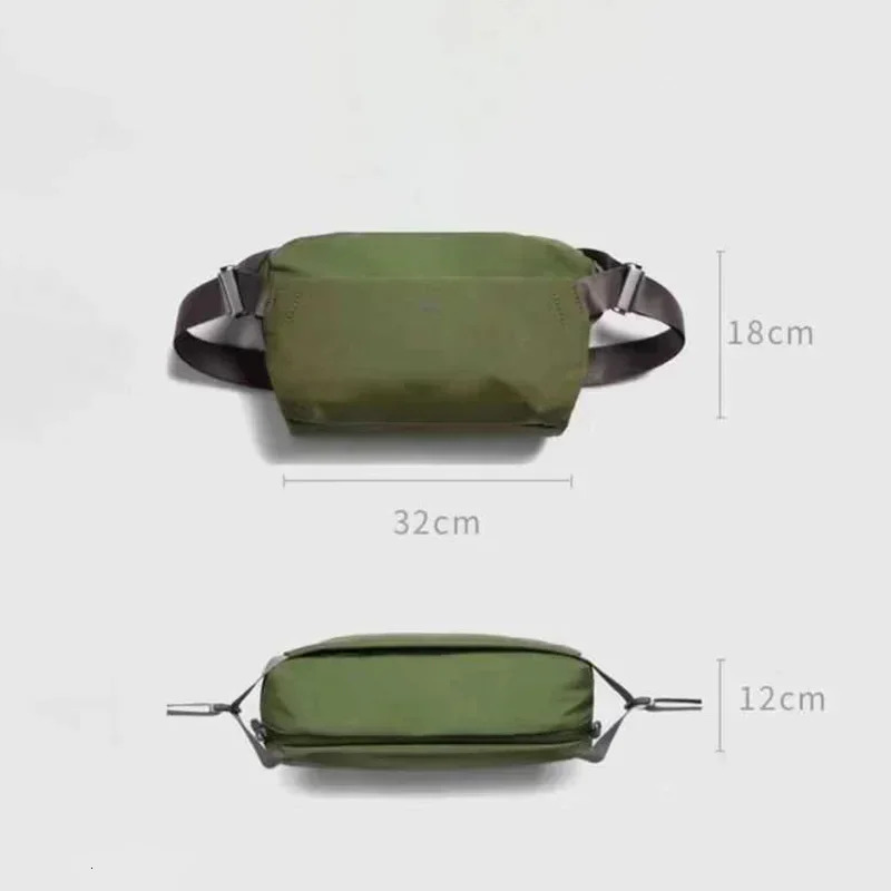 High Quality Bellroy Australia Venture Sling 9L Explorer Chest Bag Largecapacity unisex fashion One shoulder messenger bag 241106