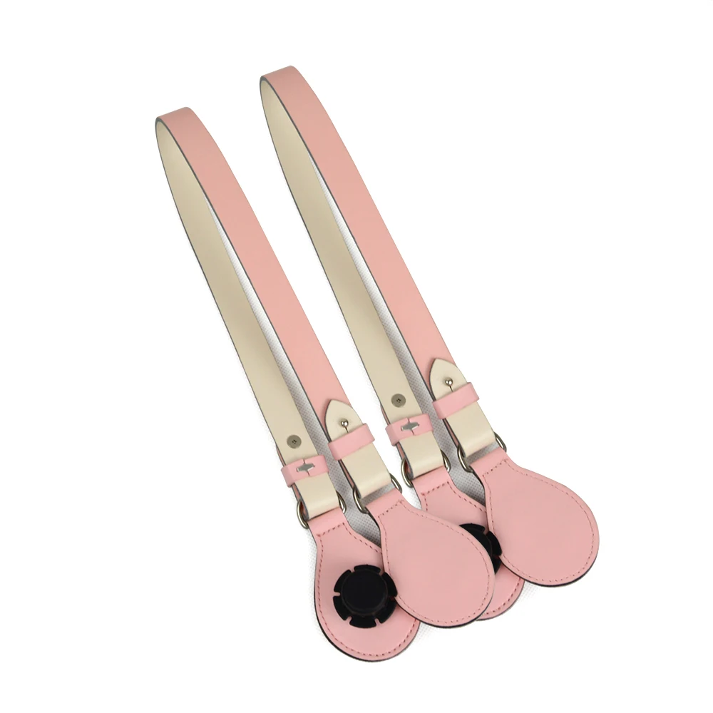 New Long Short Flat Handles with drop end for Obag Faux Leather Lacquer Handle Removable Drop End for O Bag OCHIC