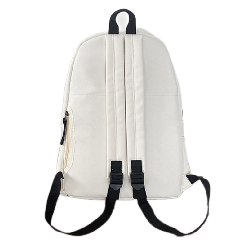 Stylish and Spacious Korean inspired Backpack School Bag Nylon Rucksack for Daily Use and Travel