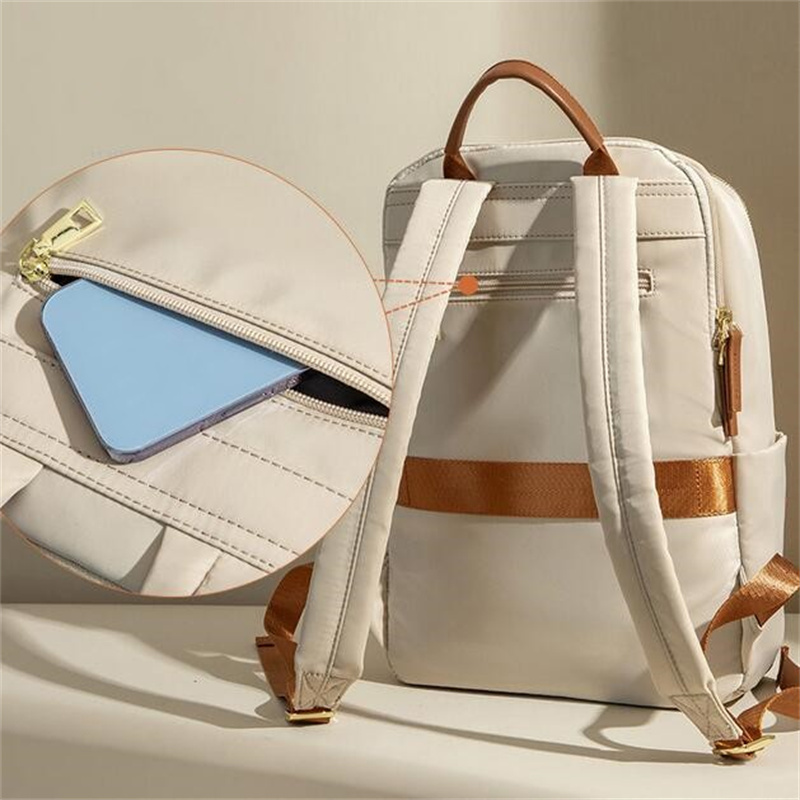 Backpacks Woman Laptop Backpack Business Travel Bags 14 Inches Large Notebook Back Pack Waterproof Commuter Urban Bagpack Luxury