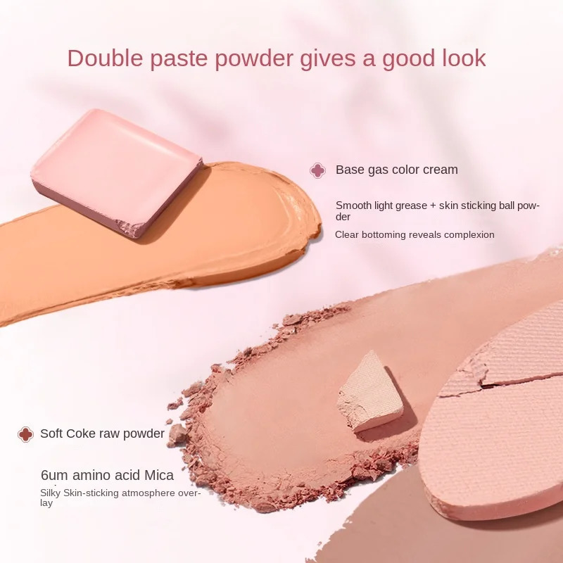 Judydoll cosmetics powder cream powder blusher palette four beautiful powder blusher colors durable pigments light powder blusher Maquiagem 241107