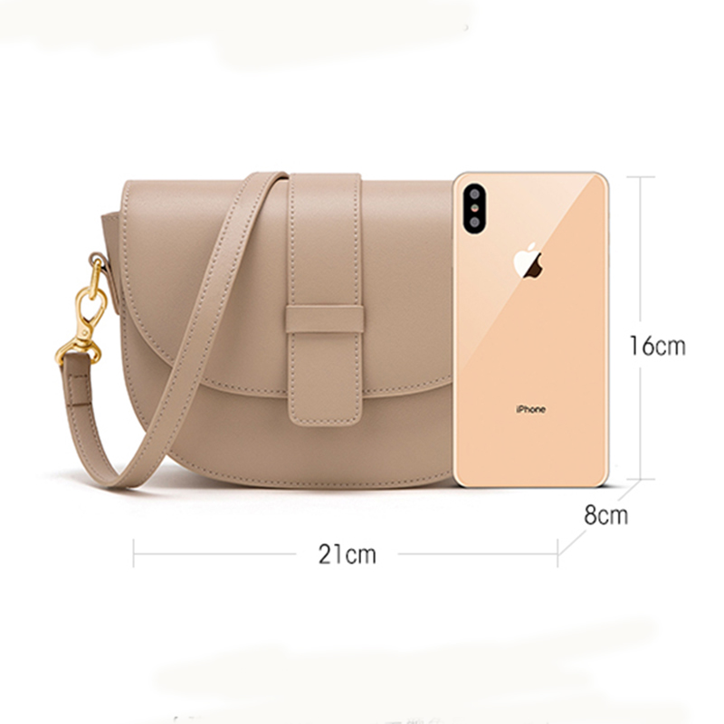 Cnoles Cute Mini Crossbody Bags For Women Leather Casual Messenger Shoulder Bag Female Travel Lipstick Tote