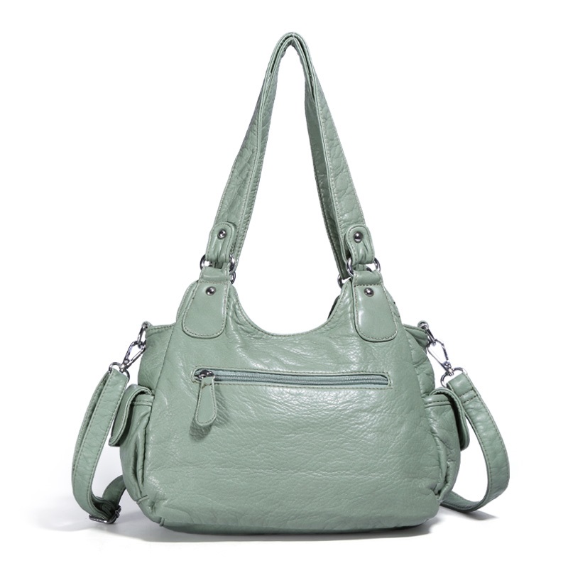 Angel Barcelo Newest Fashion Bag Women Bags PU Leather Hobo Bag Top-handle Handbag Female Satchel Ladies Shoulder Bags
