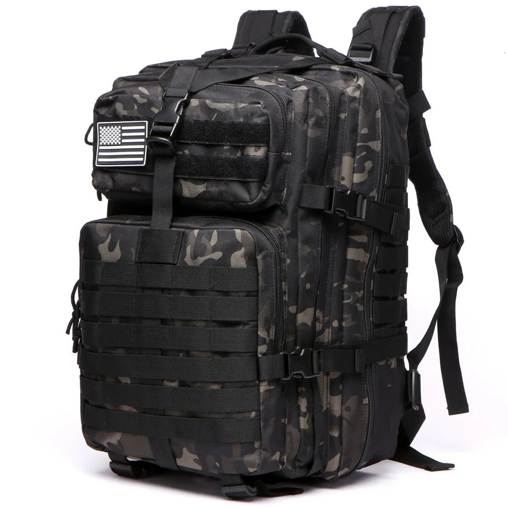 1000D Nylon Waterproof Outdoor Rucksacks Tactical Sports Camping Hiking Fishing Hunting Backpack 25L/50L 241106