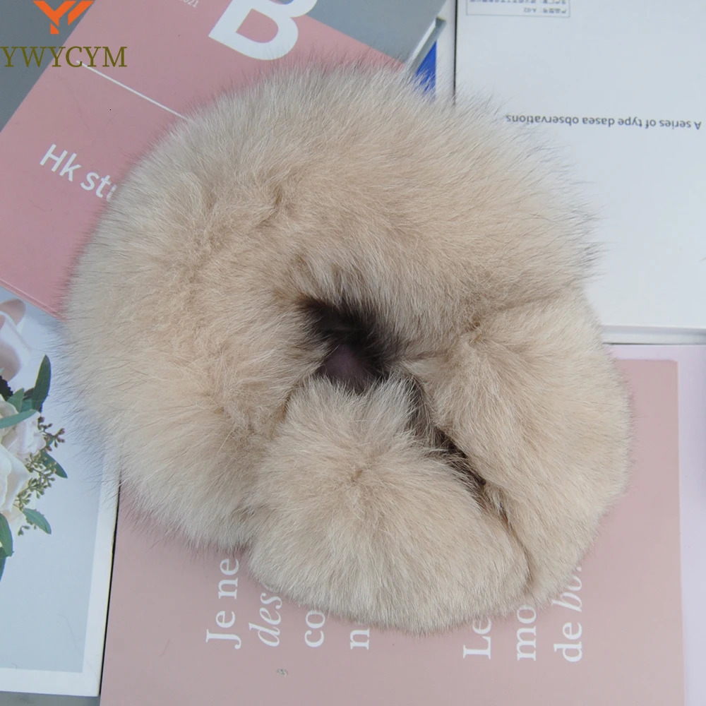 Winter Fox Fur Earphones for Women Genuine Fur Earrings for Women Genuine Fur Earrings for Women 241107