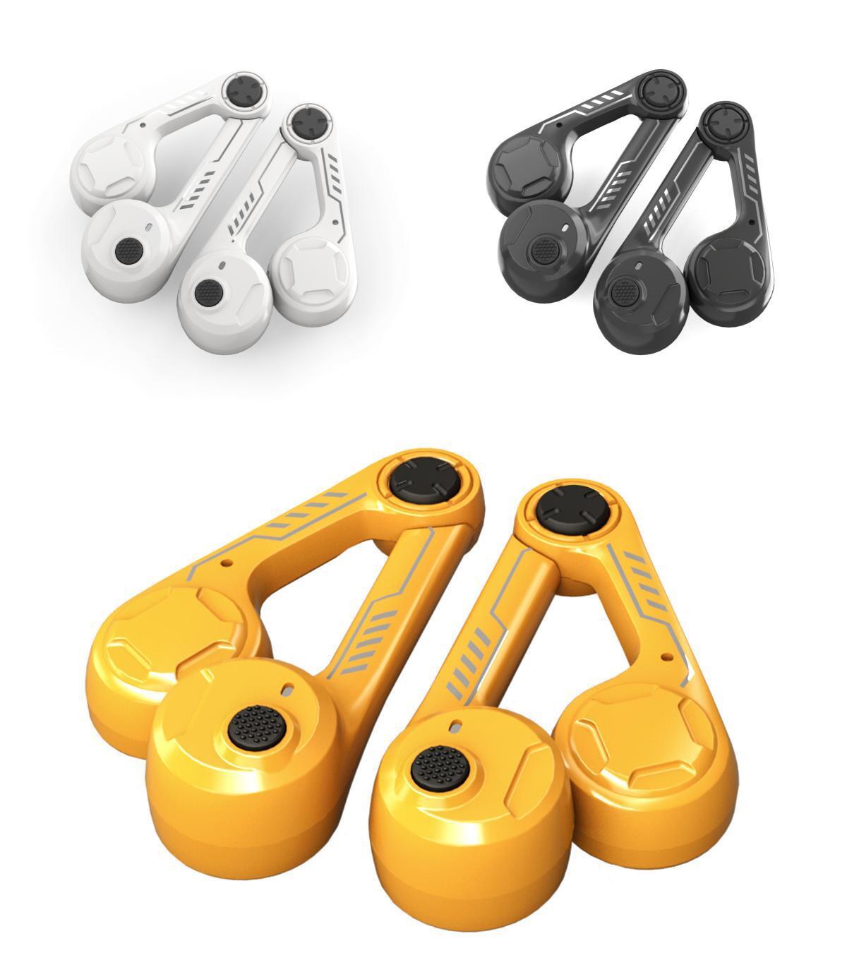 new private model Tws adjustable earhang ear clip earphones with Hall Cross-border true Bluetooth wireless headset support App