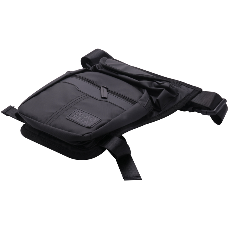 Leg Bag Nylon Men Drop Fanny Pack Motorcycle Riding Casual Shoulder Cross Body Thigh Male Hip Belt Waist Bags Thigh
