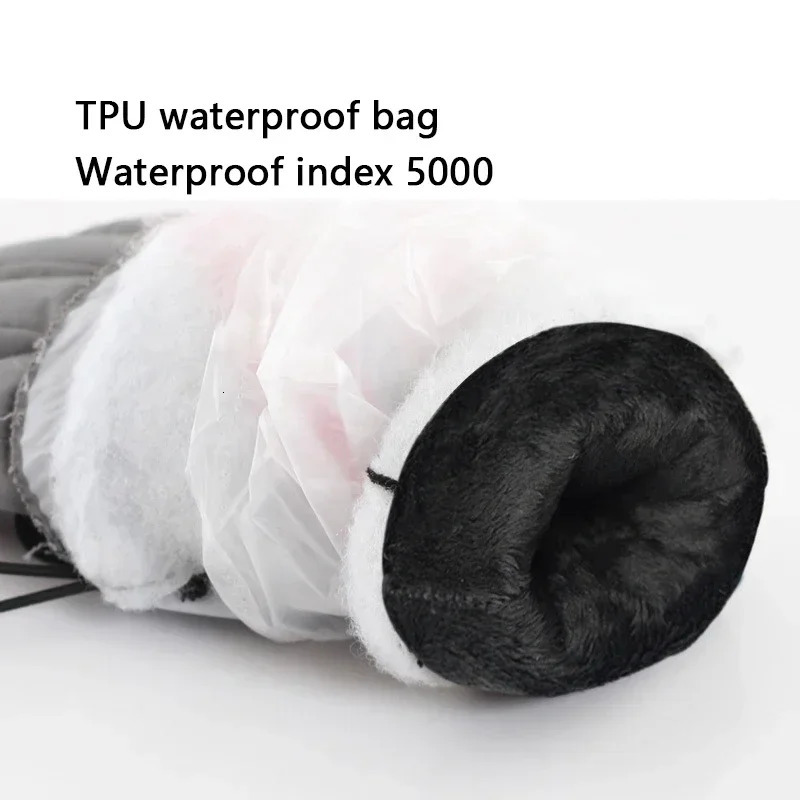 Outdoor sports womens cycling gloves winter warm skiing gloves mens waterproof skiing board womens gloves mountain mens gloves 241107