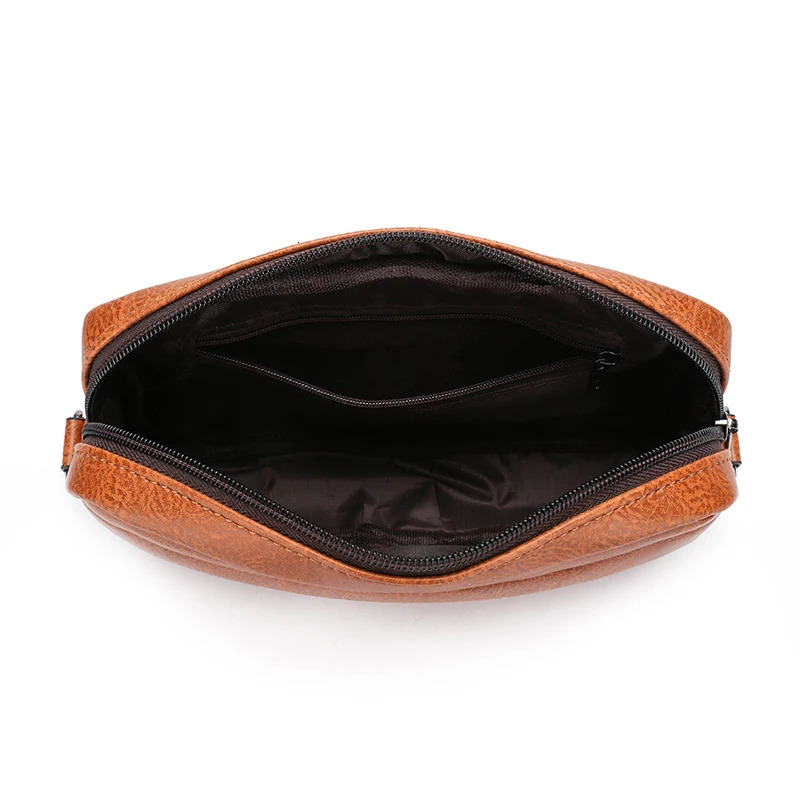 Casual Mens Handbag Shoulder Bag Waterproof Small Mobile Phone Mans Messenger Square Travel Crossbody Bags 241106