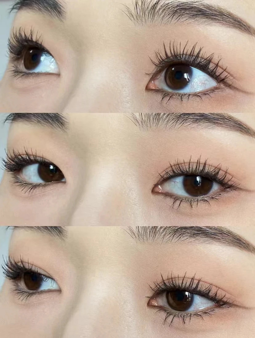 Insbaha eye black 3D curly slim natural waterproof sweat durable eyelash density 241107