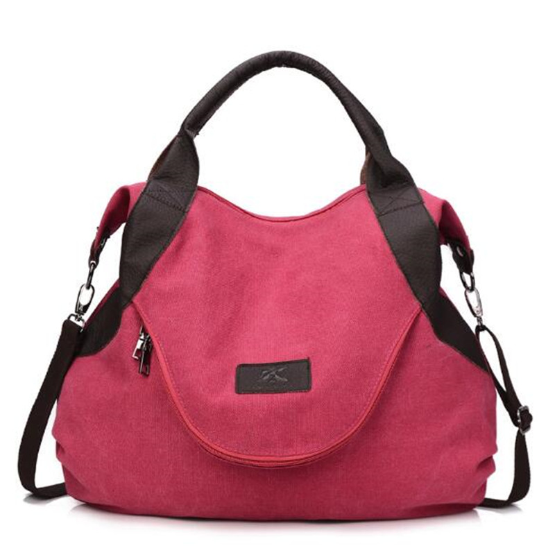 2023 Brand Large Pocket Casual Tote Women's Handbags Shoulder Handbags Canvas Capacity Bags For Women Messenger Bags Women Bag