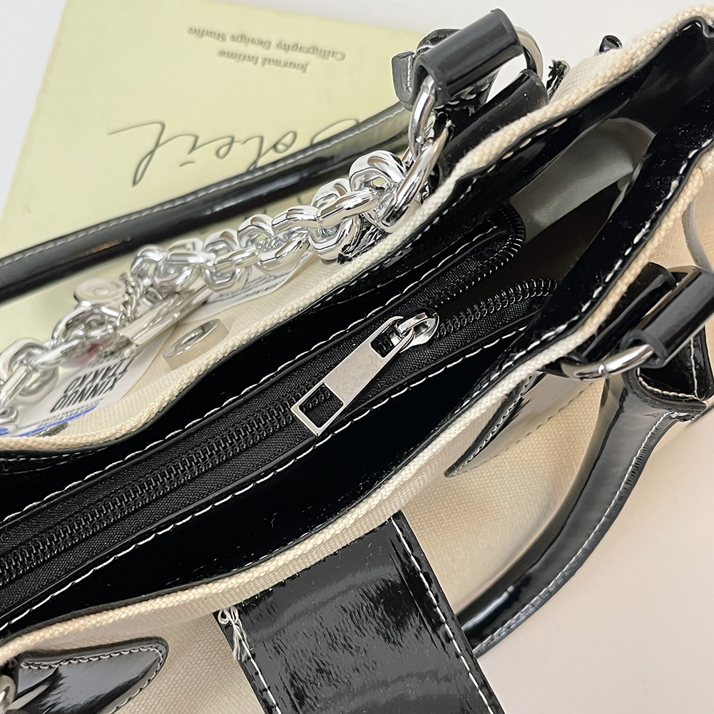 Women Y2K Star Handbag Patchwork Crossbody Bag Large Capacity Stylish Shoulder Bag Adjustable Strap for Holiday Party