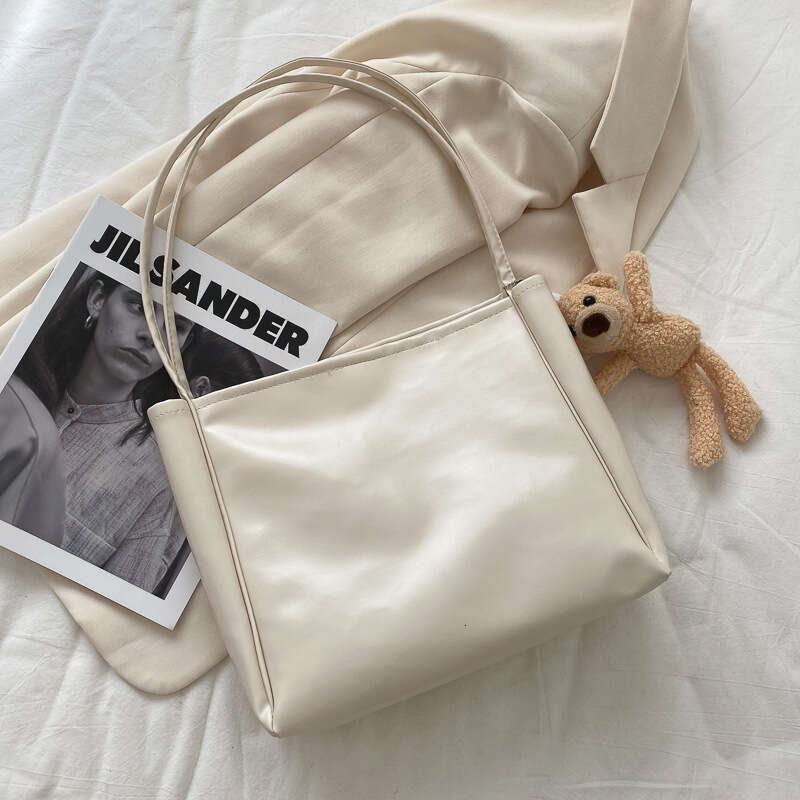 Autumn Big Women's 2020 New Trendy Fashionable Tote Simple and Elegant Large Capacity Shoulder Casual Crossbody Bag