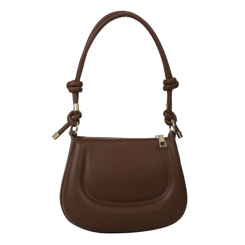 Crossbody 2024 New PU Fashion Solid Color Temperament Underarm Stylish Single Shoulder Versatile Women's Bag