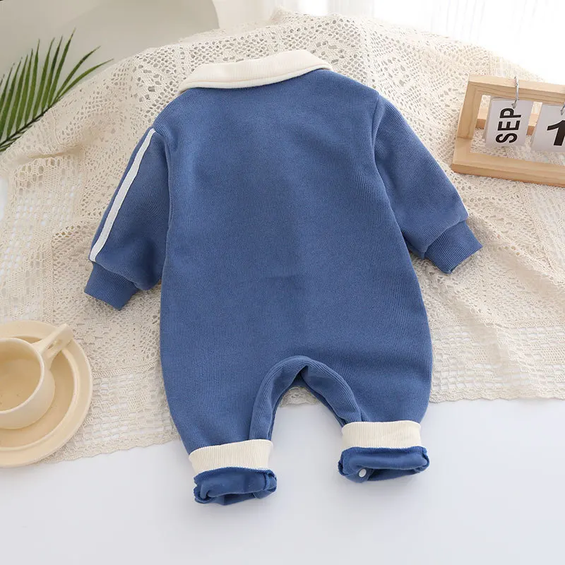 Rompers Baby Clothes Boys Girls Babies Handsome Onesies Newborn Outing Outfit Birthday Super Cute Spring and Autumn Clothes RompersY250119XL2S