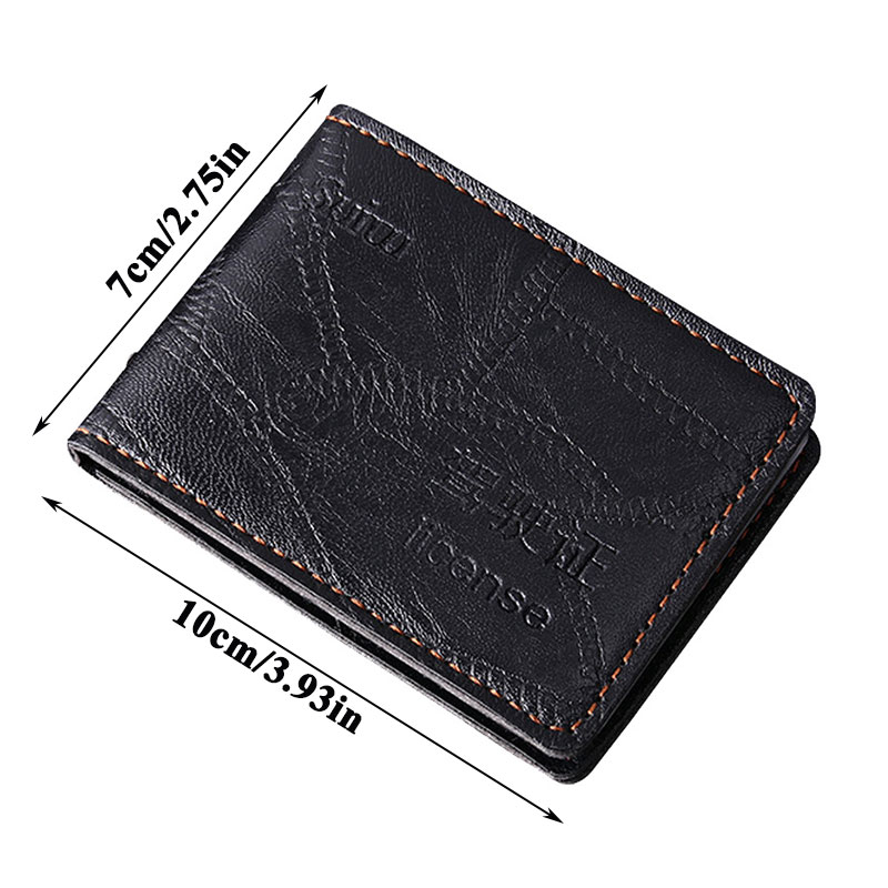 Soft Leather Auto Driver License Bag Texture Print On Cover For Car Driving Documents Bank Card Credit Holder Purse Wallet Case