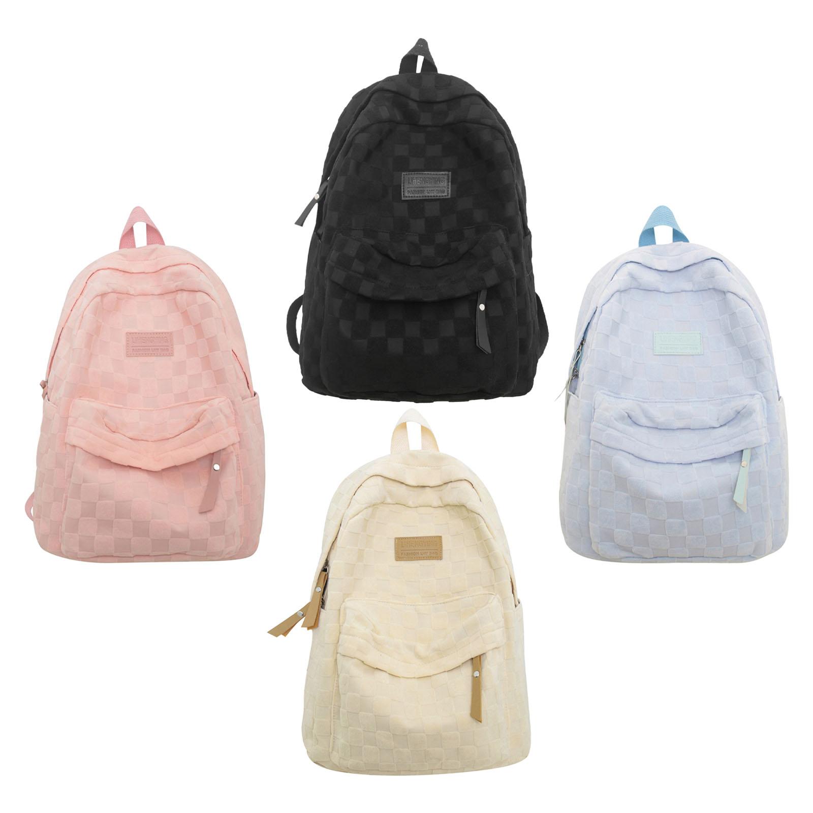 Girls Backpack Fashion Adjustable Shoulder Straps Casual Trendy Daypack for Trips Hiking Shopping Outdoor Indoor Birthday Gift