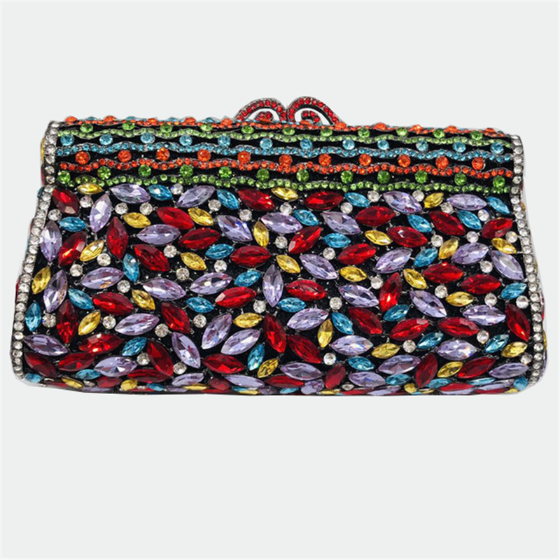 Fashion Ladies Luxury Celebrity Party Bag Clutch Wedding Bridal Elegant Women Evening Bags with Handle Chain Shoulder Handbags