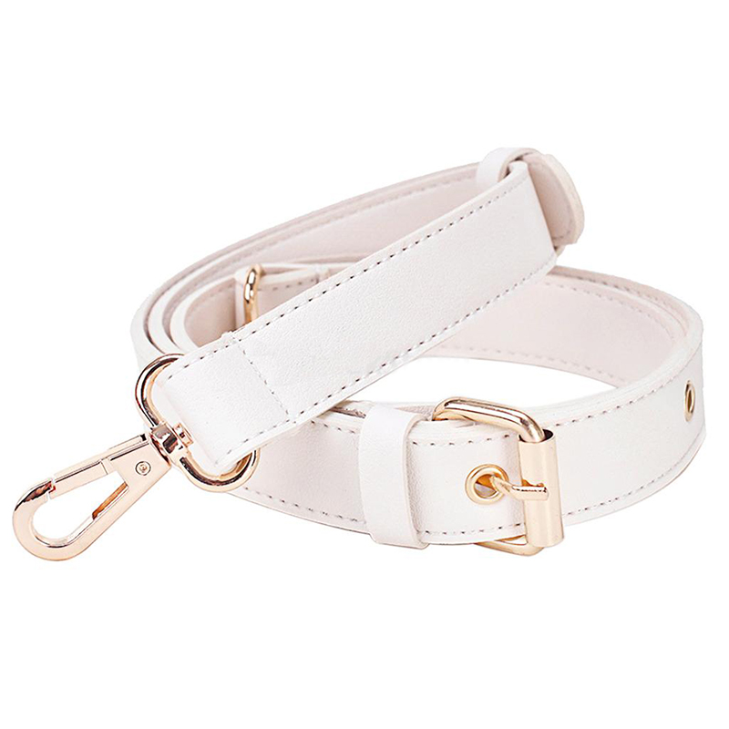 Detachable Strap Replacement Bags Straps Women Girls PU Leather Shoulder Bag Parts Accessories Gold Buckle Belts 152cm Pink