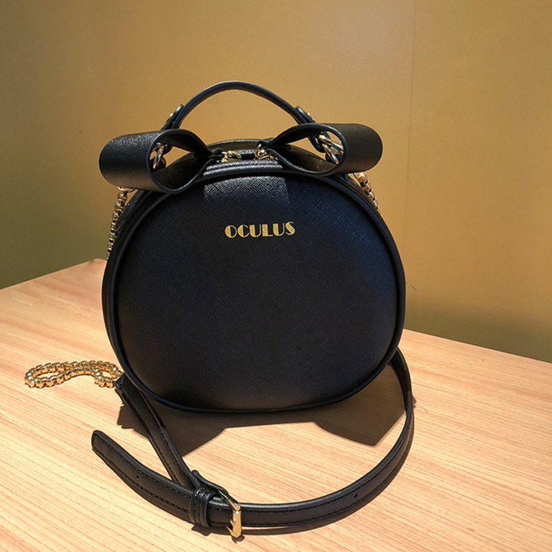 2021 new online celebrity Korean version of portable diagonal women's women fashion shoulder small round bag bags