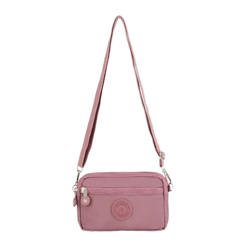 Women Crossbody mobile phone bag new lightweight long purse female nylon small shoulder crossbody mobile phone bag wholesale