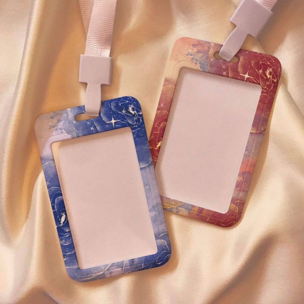 Women Men Business Card Holder Cartoon Cute Credit Card Holders Bank ID Holders Badge Child Bus Card Cover Case