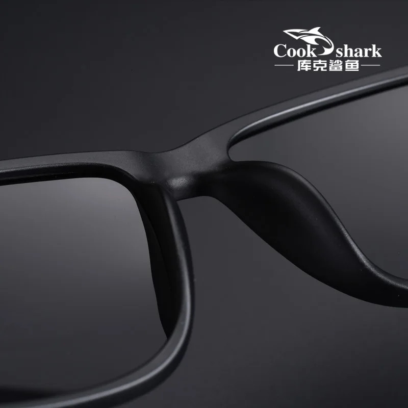 Cook Shark Mens Polarized Sunglasses Driving Special Colors Day Night Driving Mens Sunglasses 241106