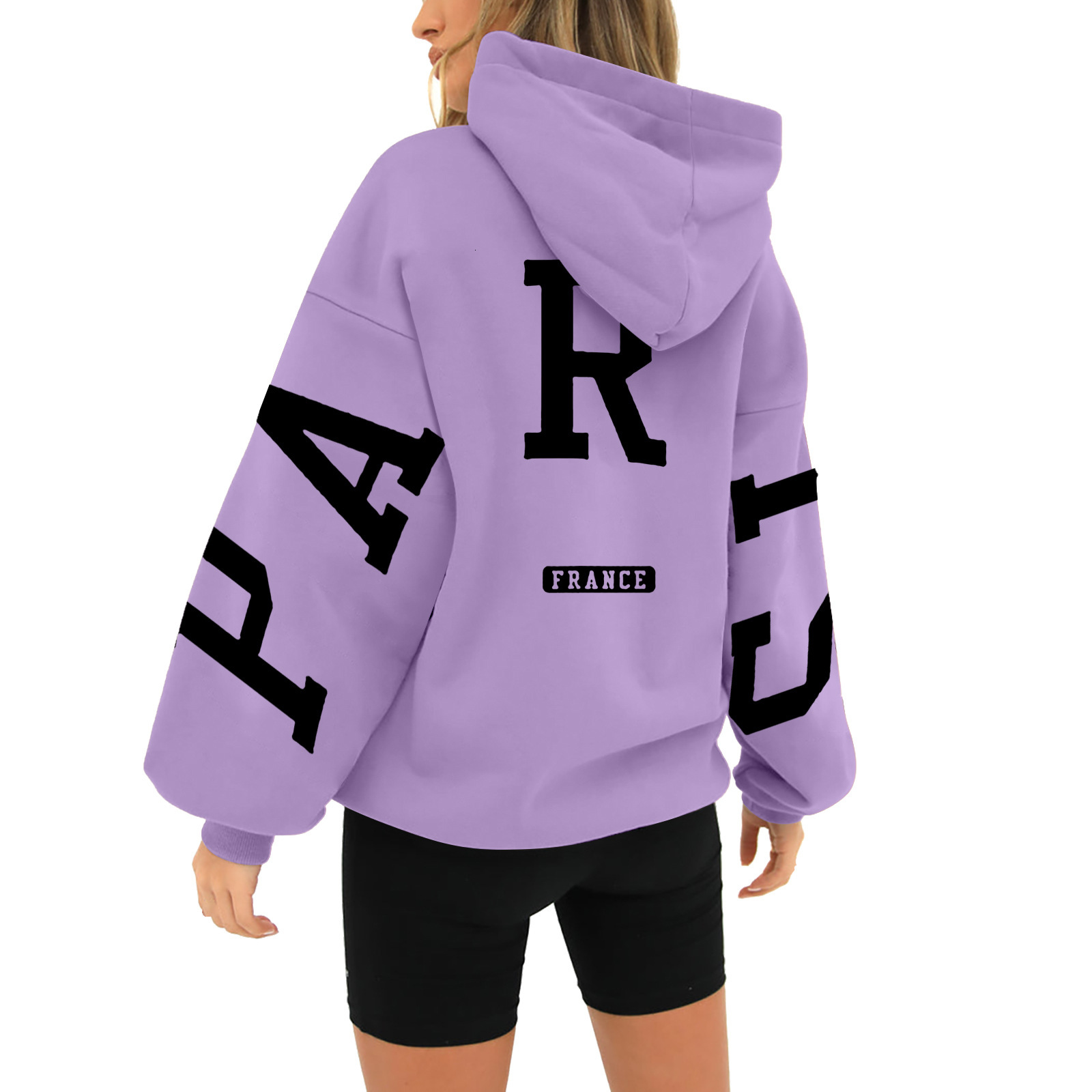 New Velvet Thick Hoodie Designer Fashion T-shirt Trendy Hoodie Large Long Sleeve