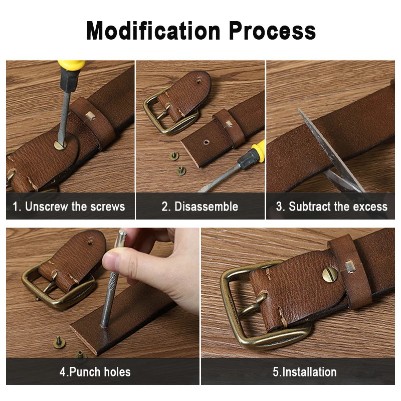 3.8CM Width 4MM Thick Cowhide Copper Buckle Genuine Leather Casual Jeans Belt Men High Quality Retro Male Strap Cintos 241107