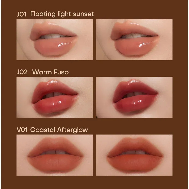Mistine Latte Lip Glaze Juicy lipstick Double texture Double effect Water based lipstick Soft Mist lipstick Cosmetics 241107 ww
