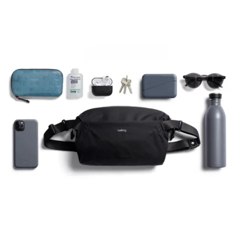 Bellroy Australia Chest Bag Lite Sling 7L Light Outdoor Casual Shoulder for Men and Women waist bag Crossbody 241106