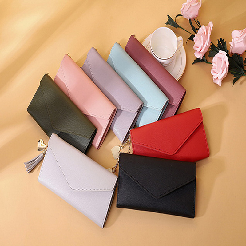 Fashion Long Women's Wallet Leather Long Wallets Women's Luxury Female Phone Wallet Large Capacity Handheld Wallet Money Bag