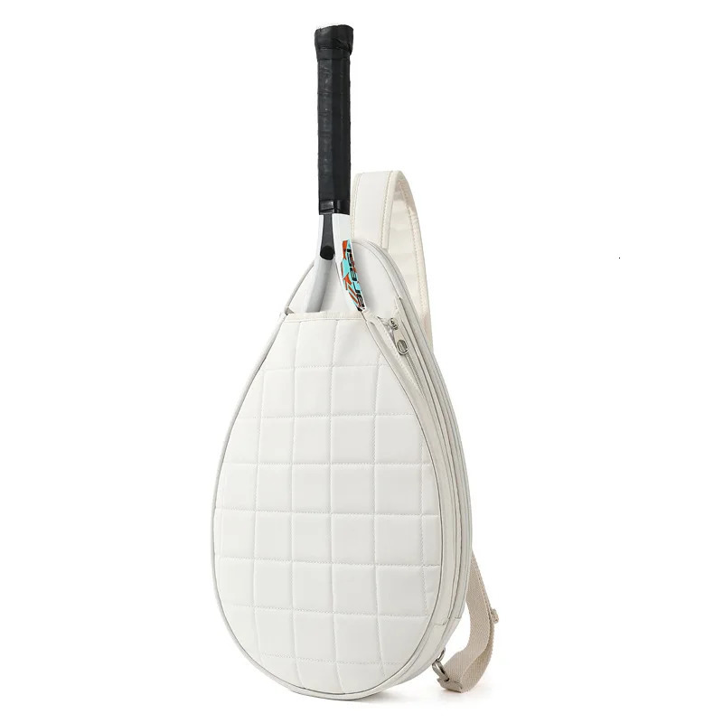 Tennis Bag Single Shoulder Crossbody Backpack Mens and Womens Sports Badminton Bag Professional Racquet Cover Handbag 241107