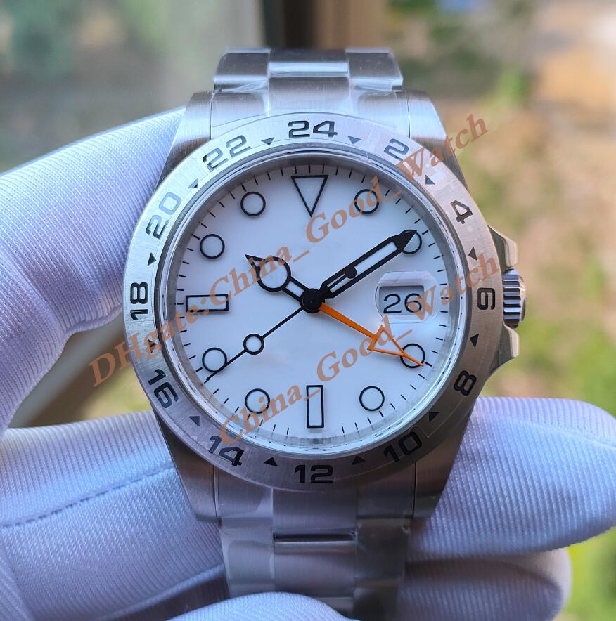 Men's Watch BP Wristwatches 226570 42MM 228239 Watch Automatic 2813 Movement 904L Stainless steel strap Date white dial BPf Watches