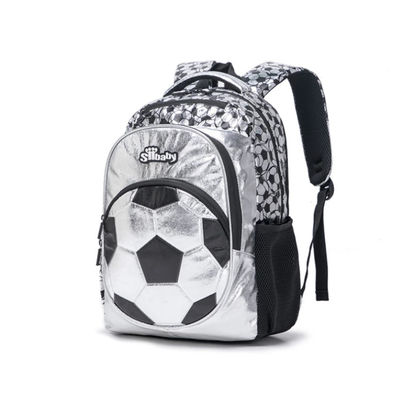 Football Backpacks Large Capacity Schoolbag Waterproof Boy Backpack Lightweight School Bags School Bags for Toddler Boy
