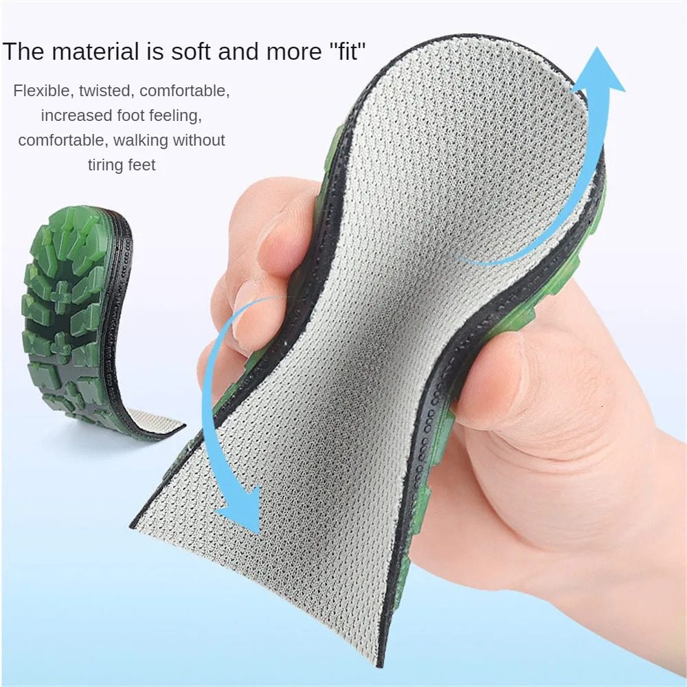 1/3/5 pairs of boots with half pad durability and half height pad insole booster suitable for foot shape gray 241106