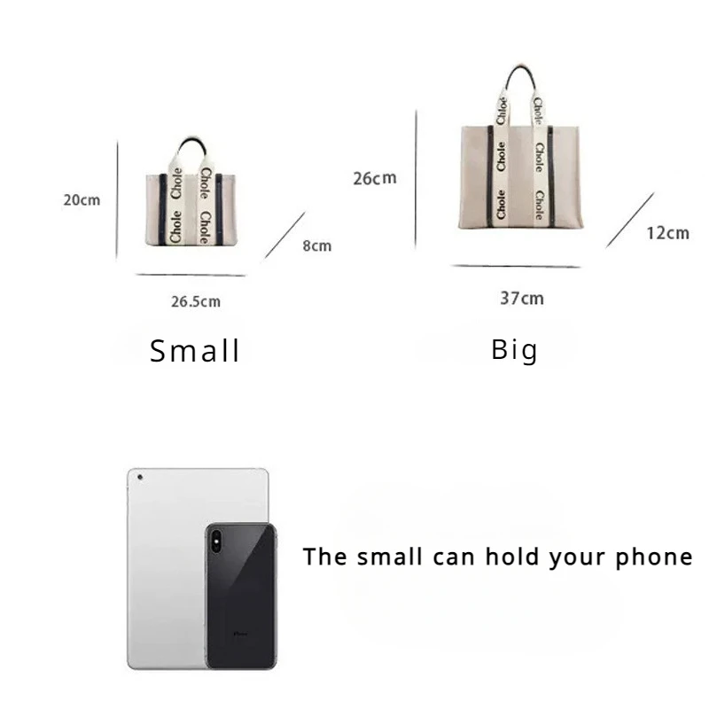 Women Fashion Canvas Shoulder Bag Cotton Cloth Handbags Large Tote Fashion Trend Handbag High Quality Canvas Shopping Bag
